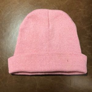 Toboggan/beanie, light pink, NWOT, never been worn